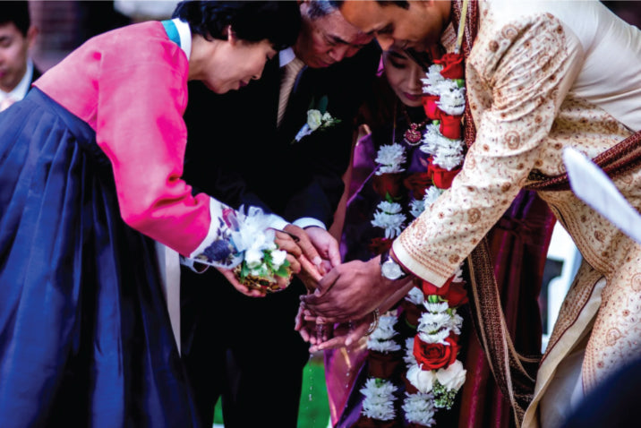 THE KOREAN-INDIAN WEDDING