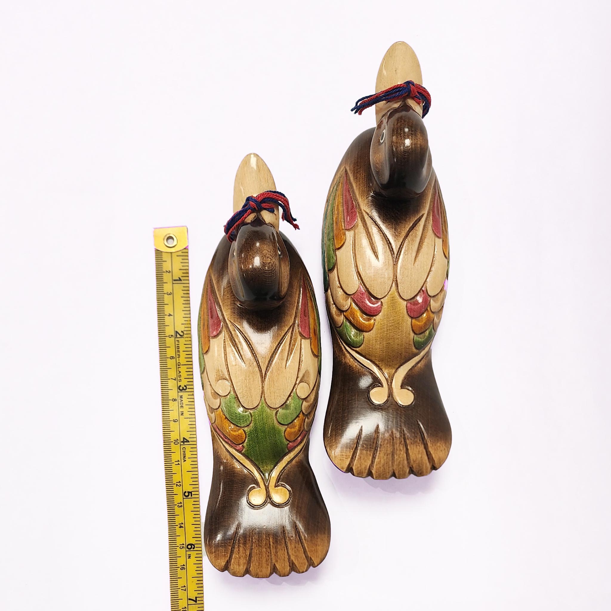 Colorful Korean Wedding Ducks 원앙 - Traditional Handcrafted Made in Colorful Korean Wedding Ducks 원앙 - Traditional Handcrafted Made in