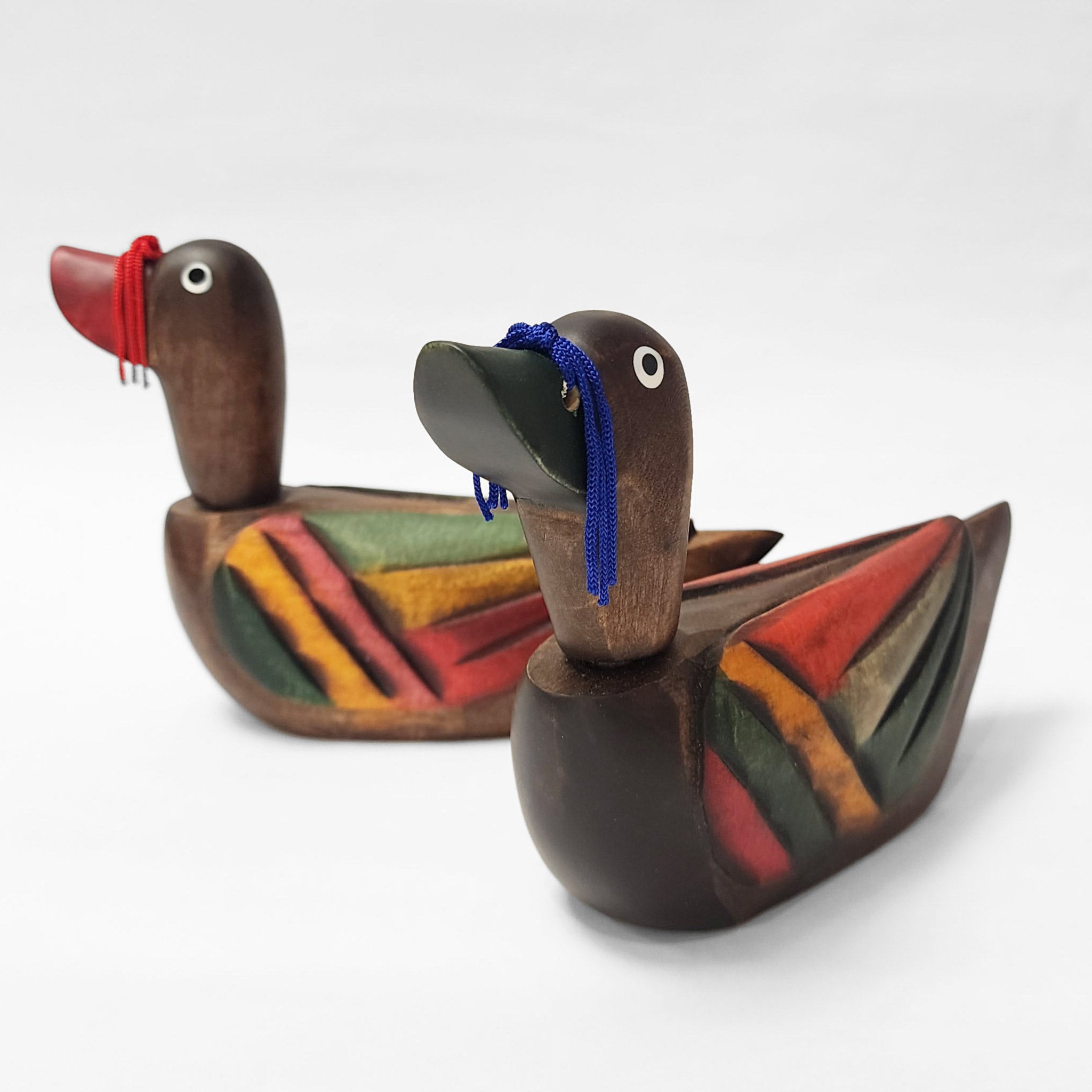 Colorful Korean Wedding Ducks 원앙 - Traditional Handcrafted Made in Colorful Korean Wedding Ducks 원앙 - Traditional Handcrafted Made in